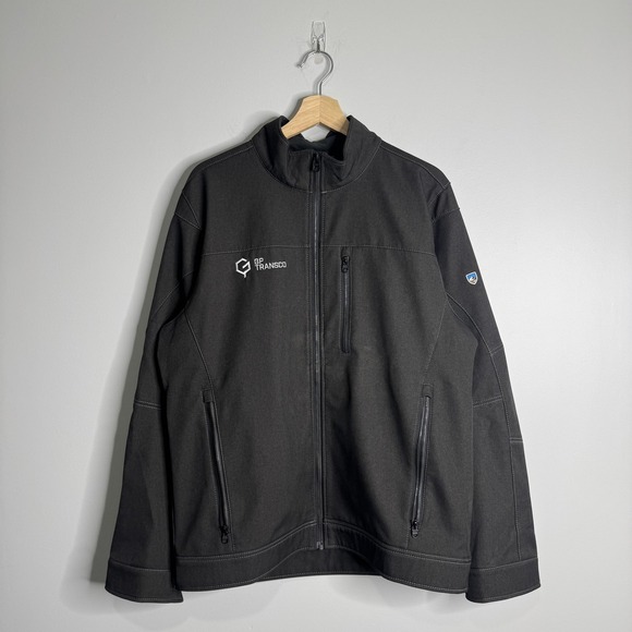 KÜHL Other - Kuhl Jacket Mens Large Black Softshell Embroidered Full Zip Outdoors